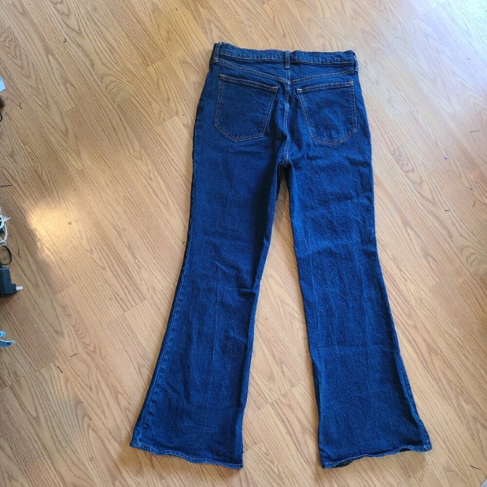 ABERCROMBIE & FITCH THE VINTAGE FLARE JEANS HIGH RISE FRONT SEAM BELL DENIM 31 - Picture 5 of 7